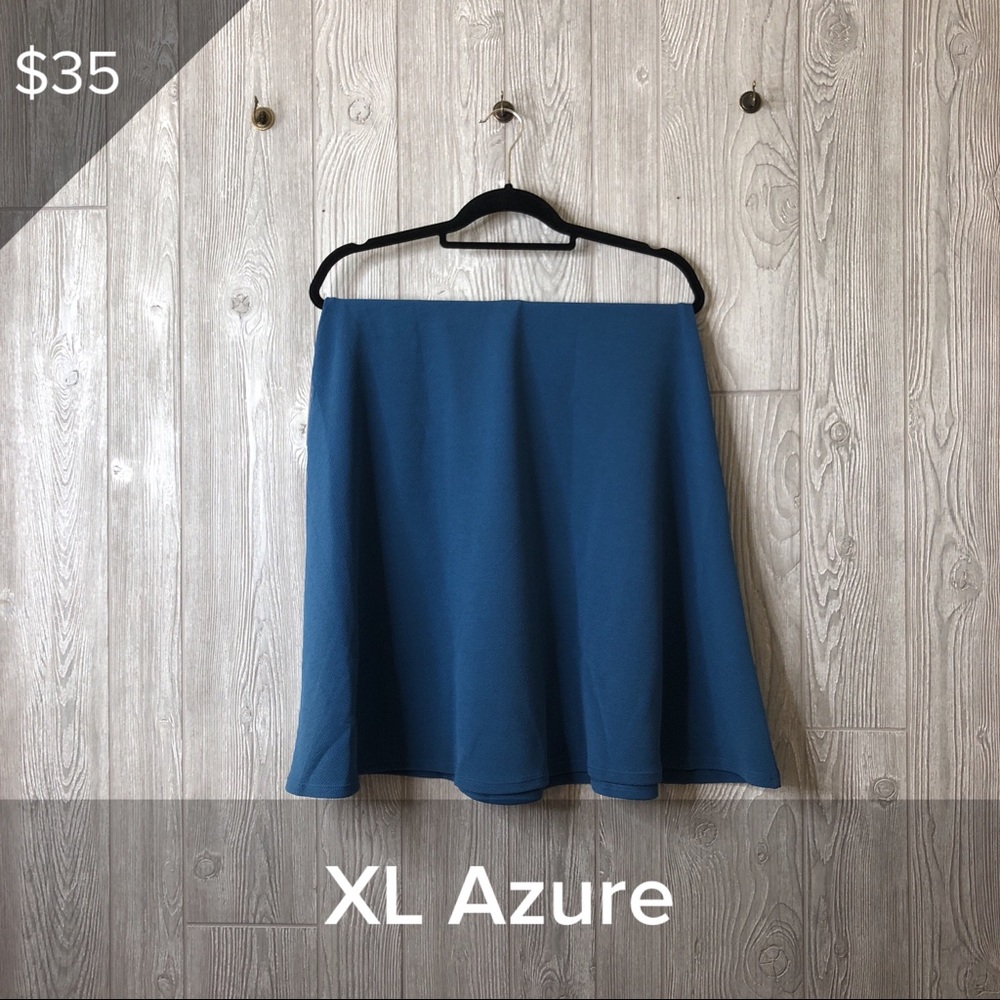 LuLaRoe azure skirt